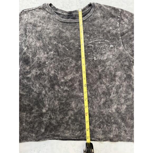 Mens Miller High Life Cropped T Shirt Grey Size Small - Picture 4 of 7